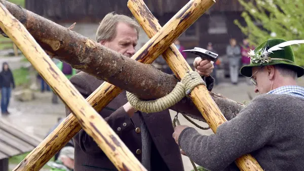 Maibaum Aufstellen 2016