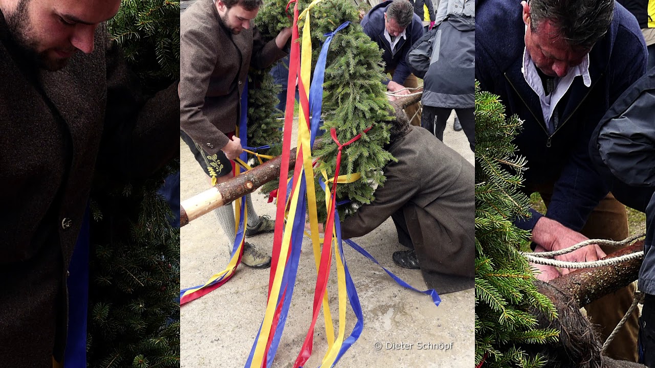 Maibaum Aufstellen 2015